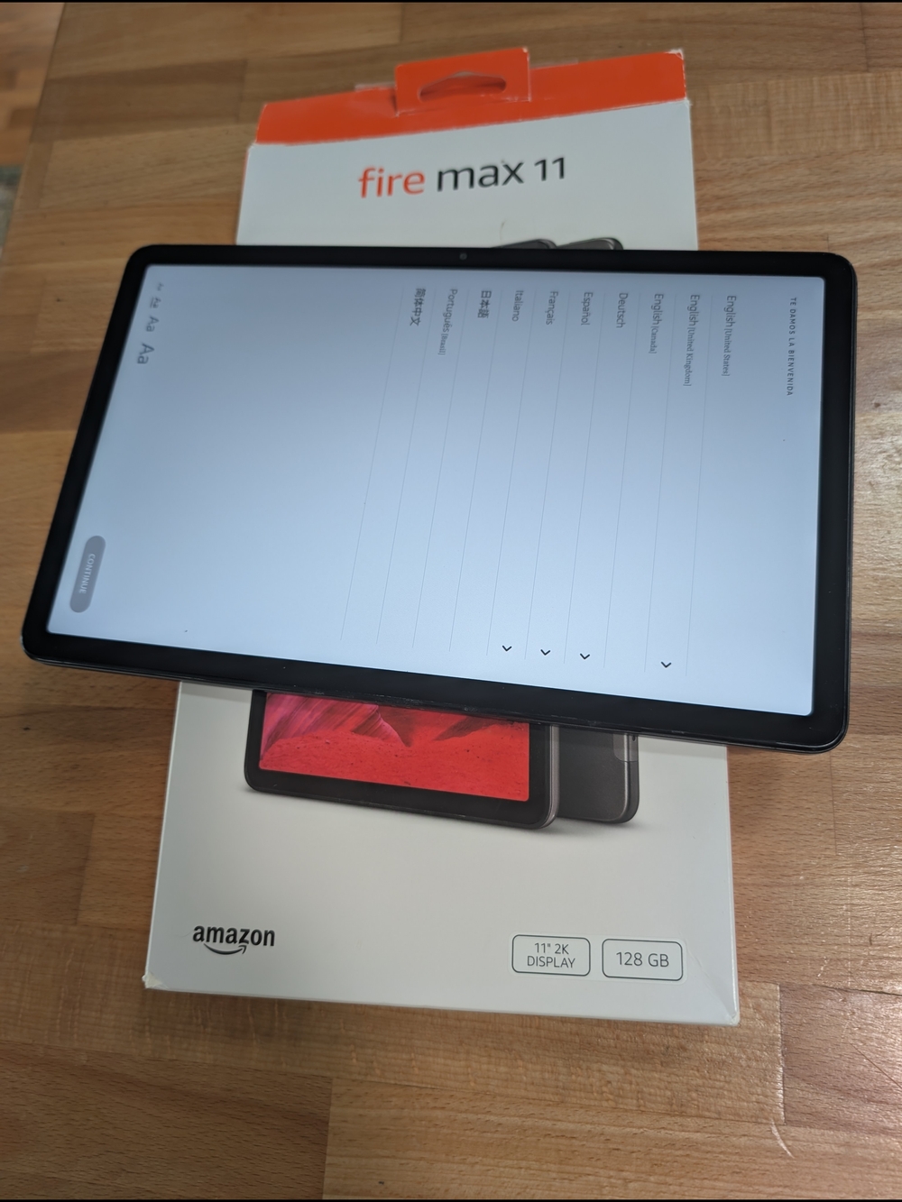 Amazon Fire Max 11 Tablet in Black